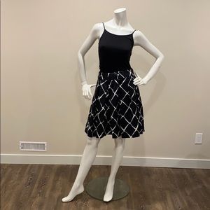 Black and White Skirt
